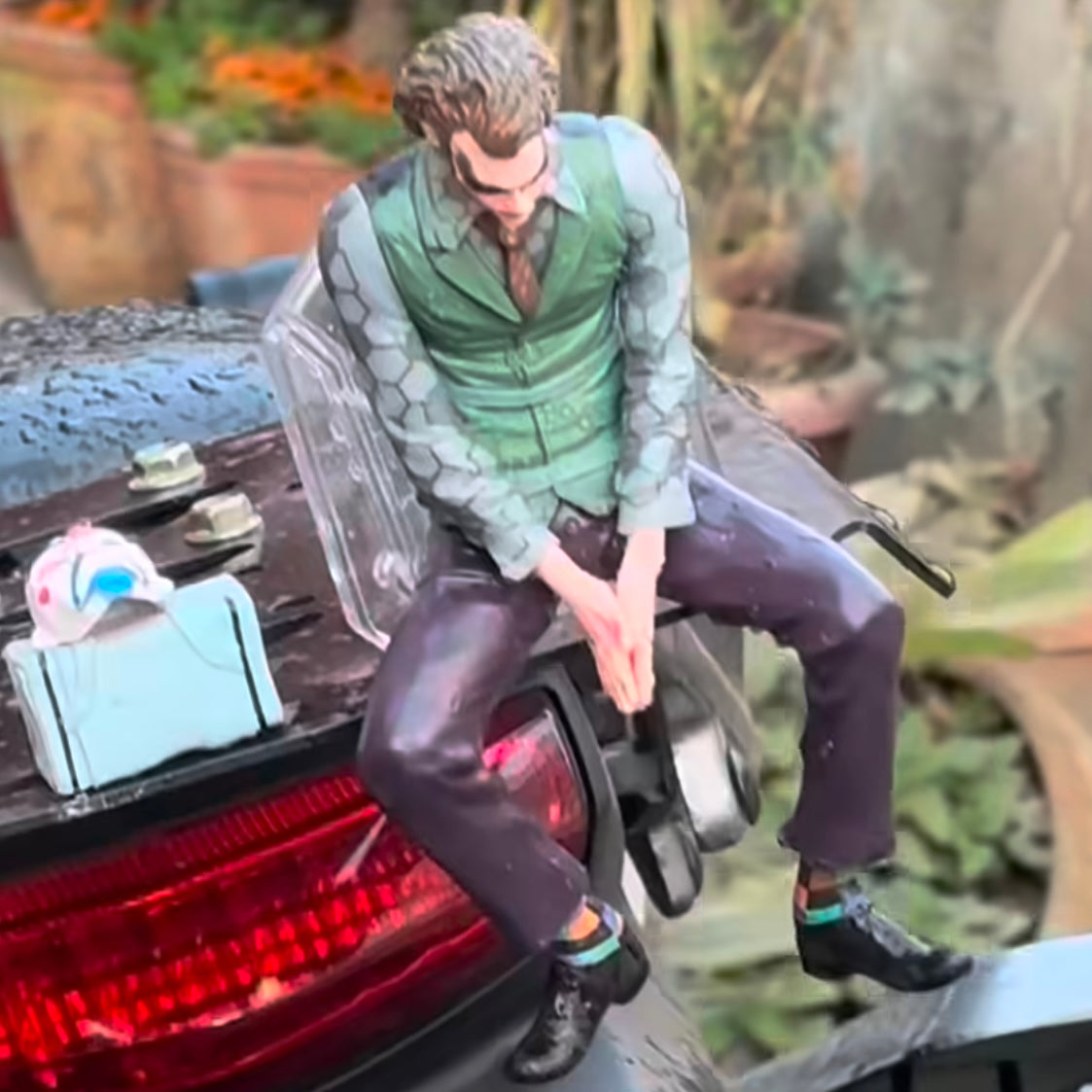 Ultimate Joker Decoration Car Bike Home with strong connection accessories mask and box