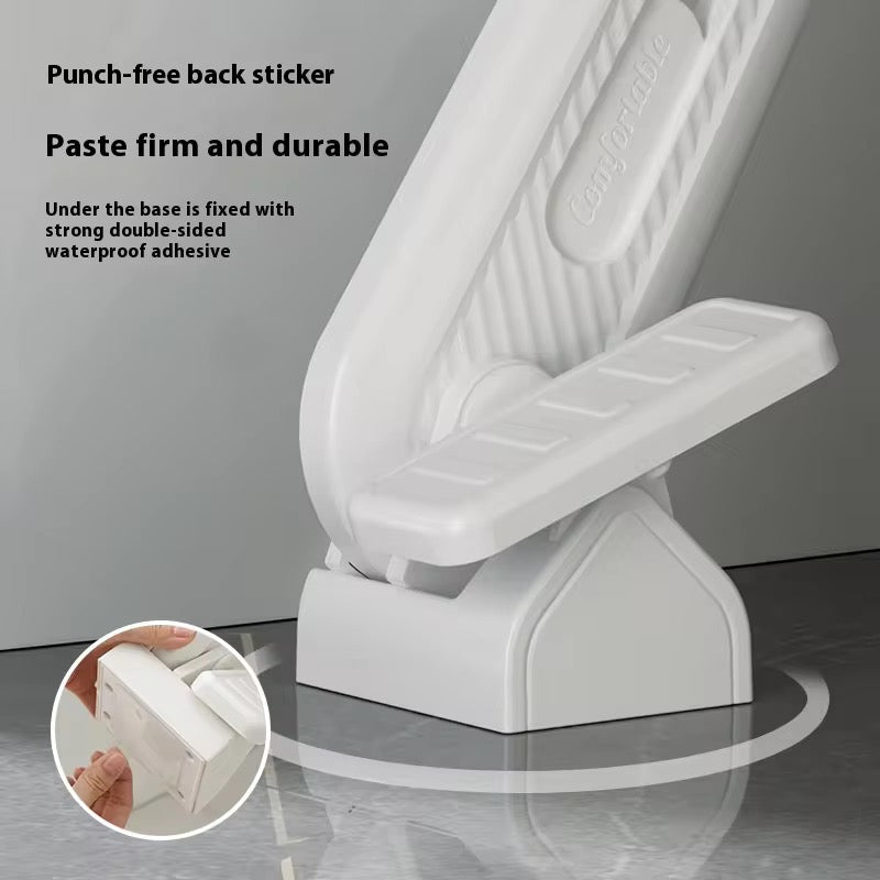 Toilet Lid Lifter by Foot Never Touch with Hand Clean Easy Installation ABS Strong With Self Installations Kit