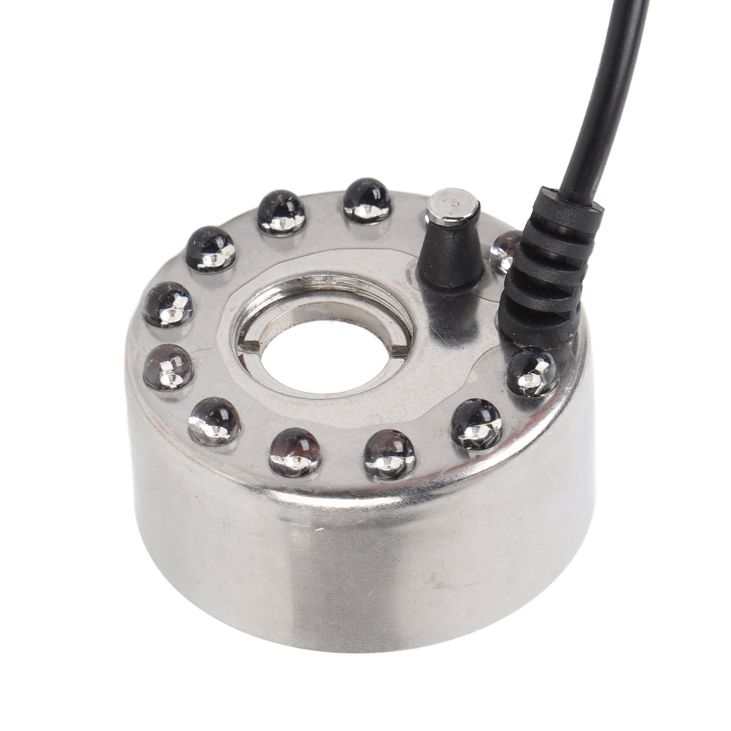 Mist/Fog Maker ,Water Fountain Pond Rockery Fish tank Large Capacity Mist Fog maker ,350ml Mist maker Fogger With 12 LED Lights