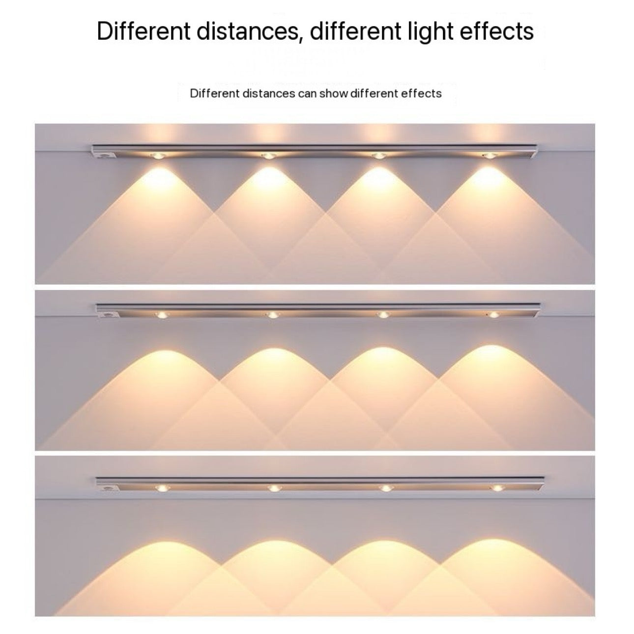 Smart Auto Censor Light Cabinets Wardrobe Kitchen Walls Stairs Doors Decorative Light Chargeable Premium 20 Days Pro Power Easy Installation Magnetic Wire Free