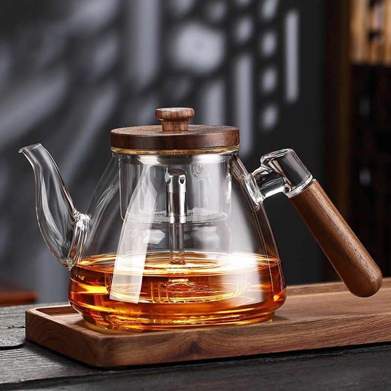 Luxury Smart Tea Pot Set, Royal Empire inspired Green Tea, Black Tea, Milk Tea, Coffee - Tea Pot - Tea Filter - Metallic Electric Classy Toughened Boiler