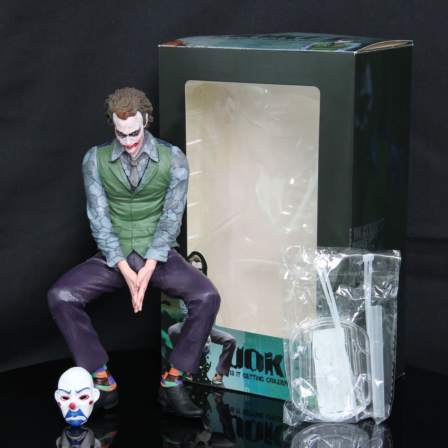 Ultimate Joker Decoration Car Bike Home with strong connection accessories mask and box