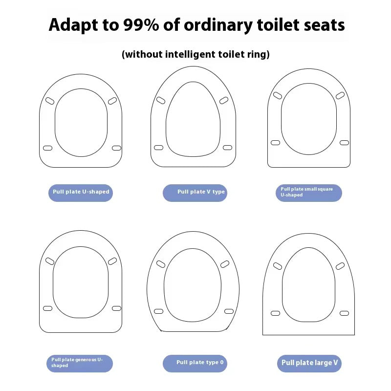 Toilet Lid Lifter by Foot Never Touch with Hand Clean Easy Installation ABS Strong With Self Installations Kit