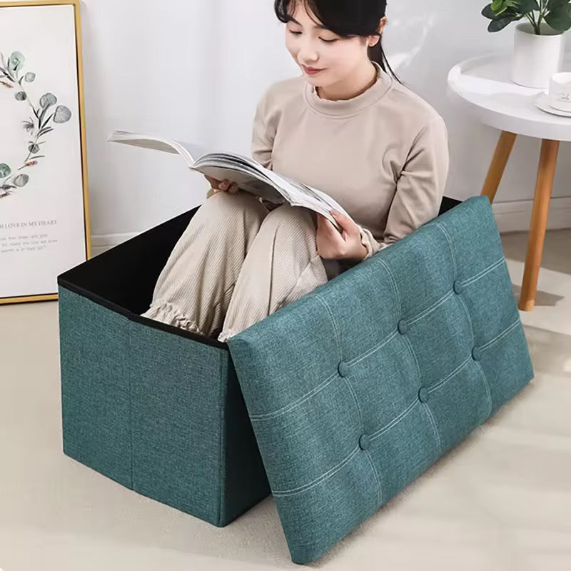 2-in-1 Storage Bench – Hidden Ottoman Chest | Shoe Bench for Home | स्टोरेज बेन्च नेपाल