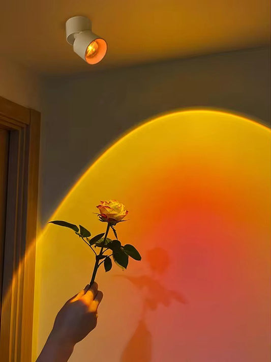 10W Ajdustable Led Spotlight Sunset Wall Washer Household Indoor Lighting Decorative Light