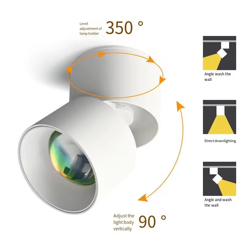 10W Ajdustable Led Spotlight Sunset Wall Washer Household Indoor Lighting Decorative Light