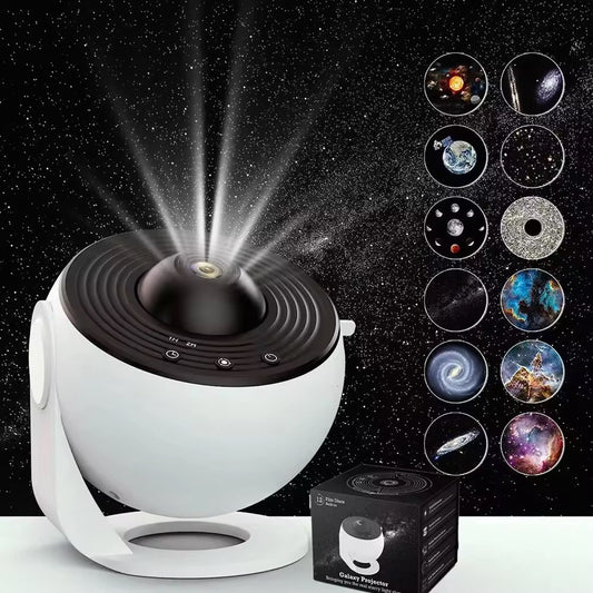 12 Constellation Modes in 1 Rotating Nebula Projector Bedroom Decor LED Star Galaxy Night Sky Ceiling decoration Light