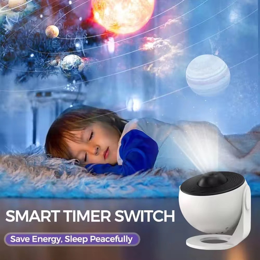 12 Constellation Modes in 1 Rotating Nebula Projector Bedroom Decor LED Star Galaxy Night Sky Ceiling decoration Light