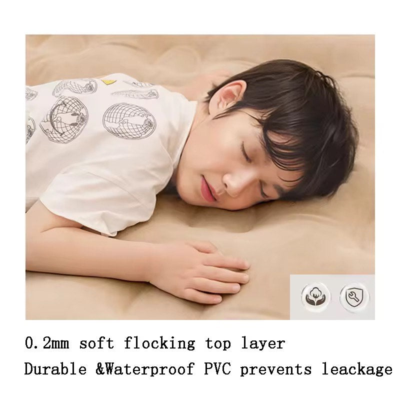 Modern Design Durable Inflatable Air Mattress Built-in Pump PVC Foldable for Outdoor Camping Hiking Beach Trips Bedroom Use