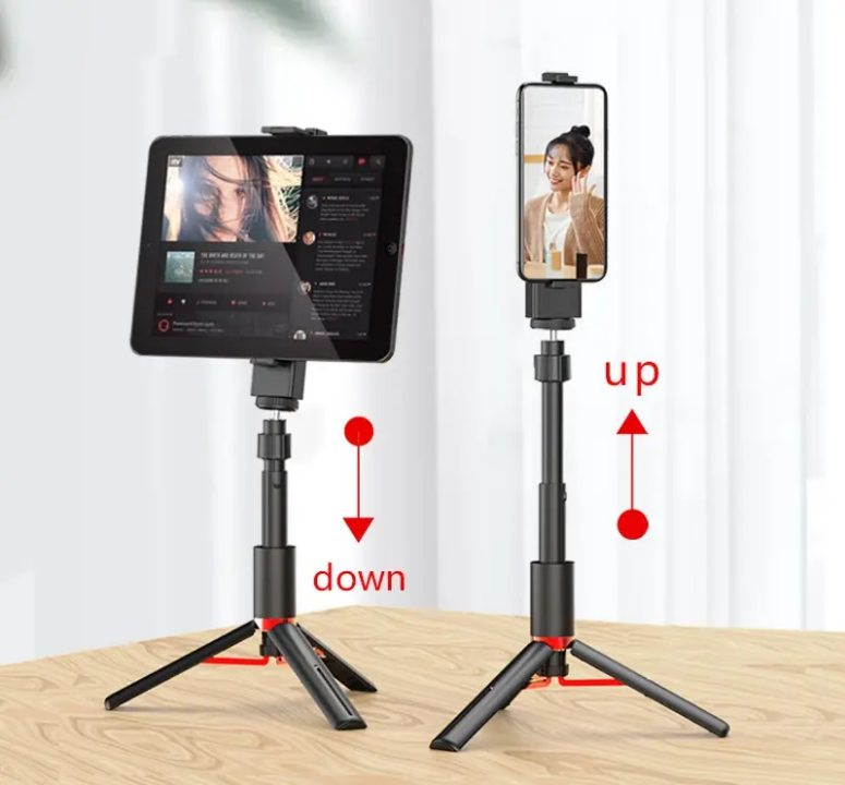 High Quality Extendable And Portable Indoor And Outdoor Tripod For Gimbal Cell Phone Tablet Camera Stand Mini Tripod