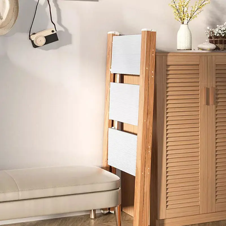Modern Design Wholesale Portable Household Folding 3 Steps Ladder 150 KG Load Capacity Which Can Be Used As Flower Stand Decoration In Your House As Well As Work Place