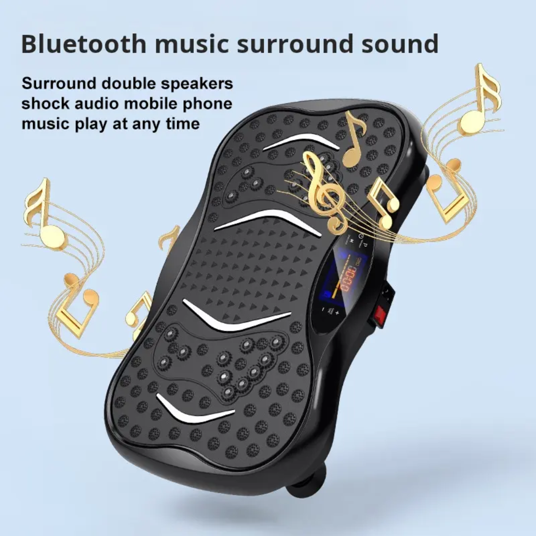 Vibrating Platform Exercising Machine Ultra-thin Mini Fat-burning Vibration Plate PC Material Massage Fitness Standing Body Machine