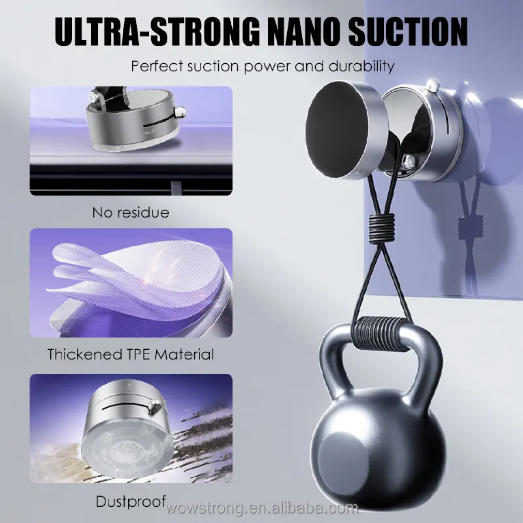 Magnetic Car Phone Holder 360° Adjustable Vacuum Suction Mobile Screen Foldable Bracket