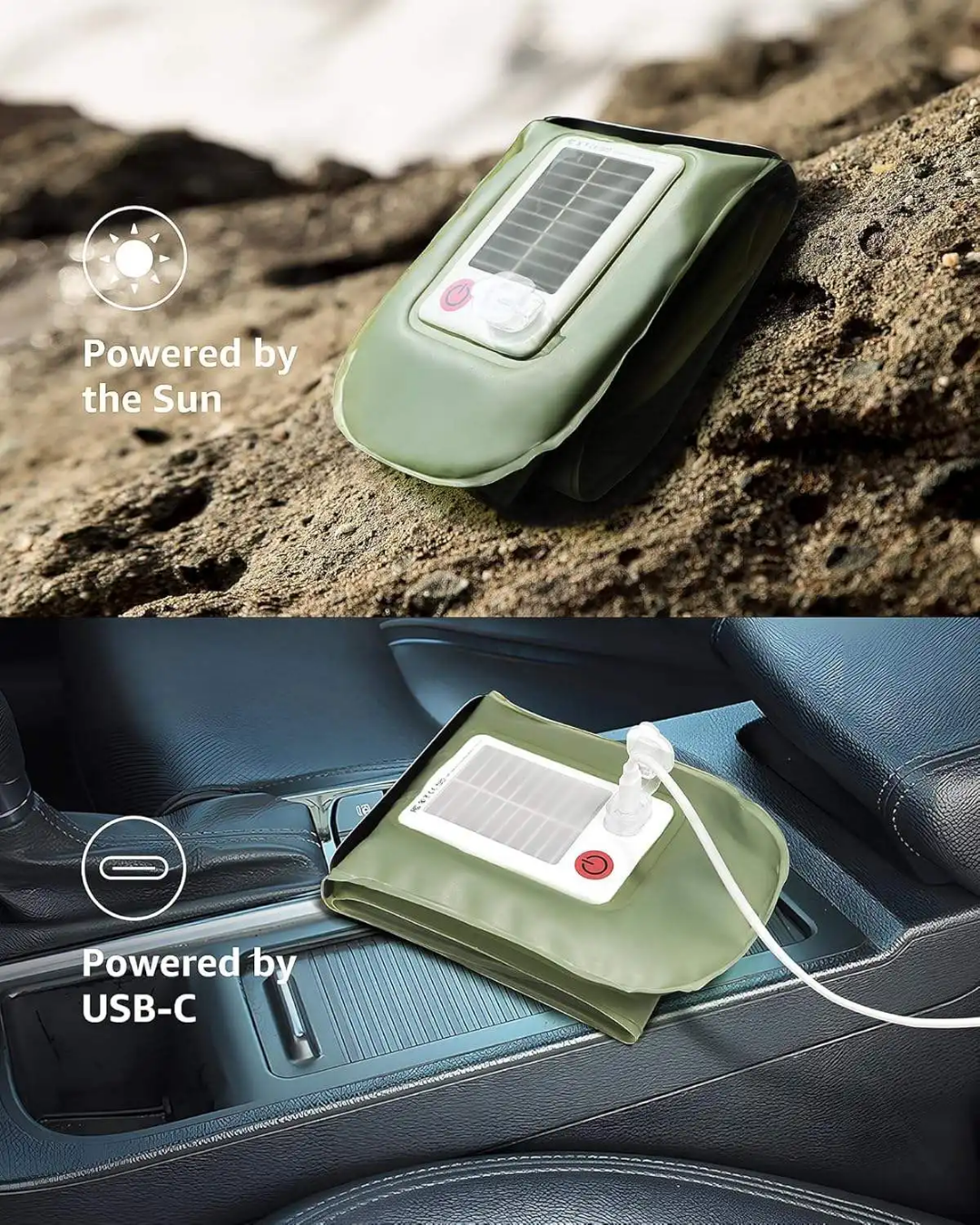Ztrax Inflatable Light | Magnetic Portable Inflatable Lantern | Waterproof Outdoor And Indoor LED Light for Emergencies