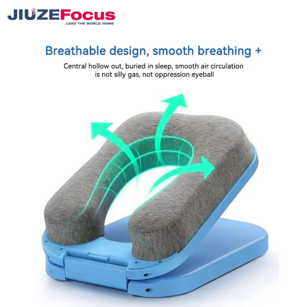 U-shaped Multi-function PP Cotton Student Hotel Lunch Break Sleep Airplane Friendly Folding Portable Nap Desk Sleeping Pillow