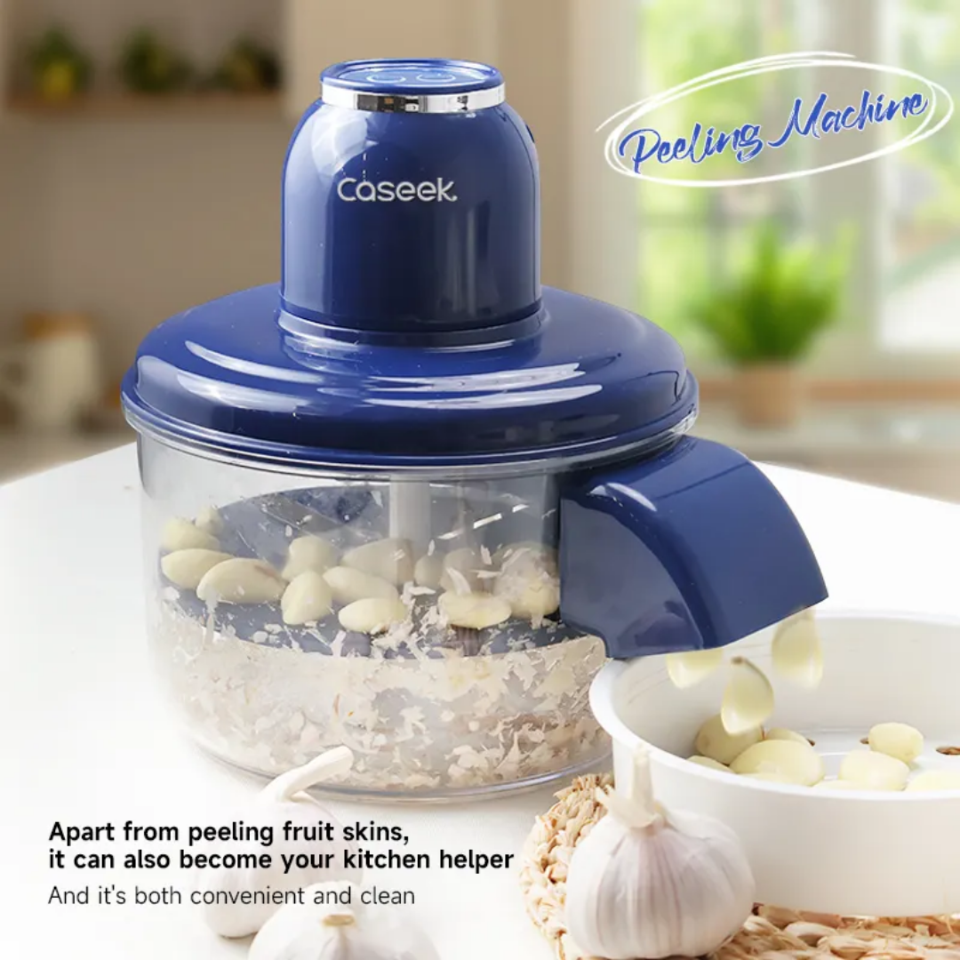 New Electric Fruit Vegetable Peeler Rechargeable Peeling Machine Automatic Garlic Mini Tomato Green Grape Peeling Machine