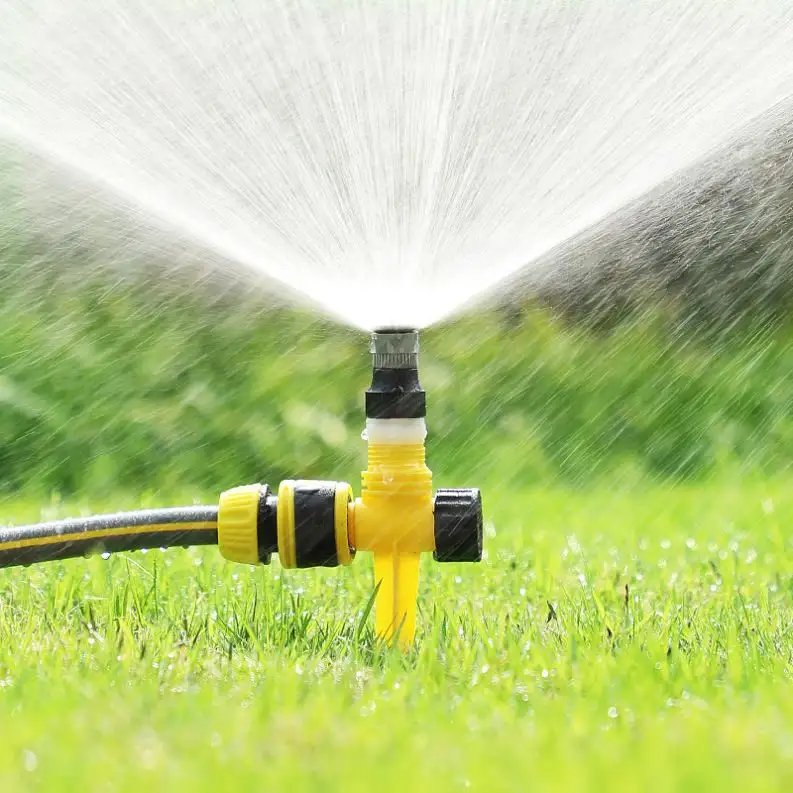 360 Degree Automatic Sprinklers Adjustable Spray Nozzles For Garden Lawn Watering System