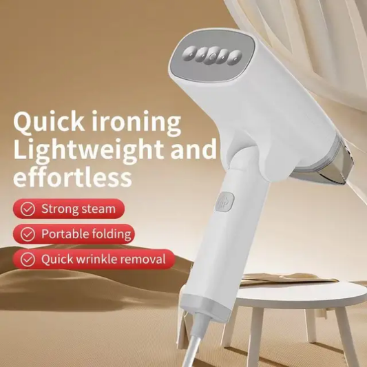 Tobi Handheld 1500W Garment Steamer – Fast-Heat, Wrinkle-Free Fabric Care for Home & Travel