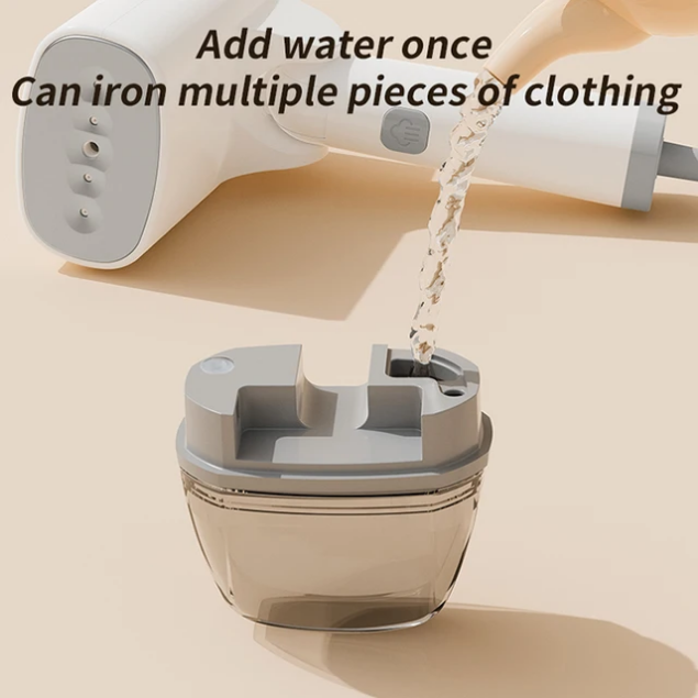 Tobi Handheld 1500W Garment Steamer – Fast-Heat, Wrinkle-Free Fabric Care for Home & Travel