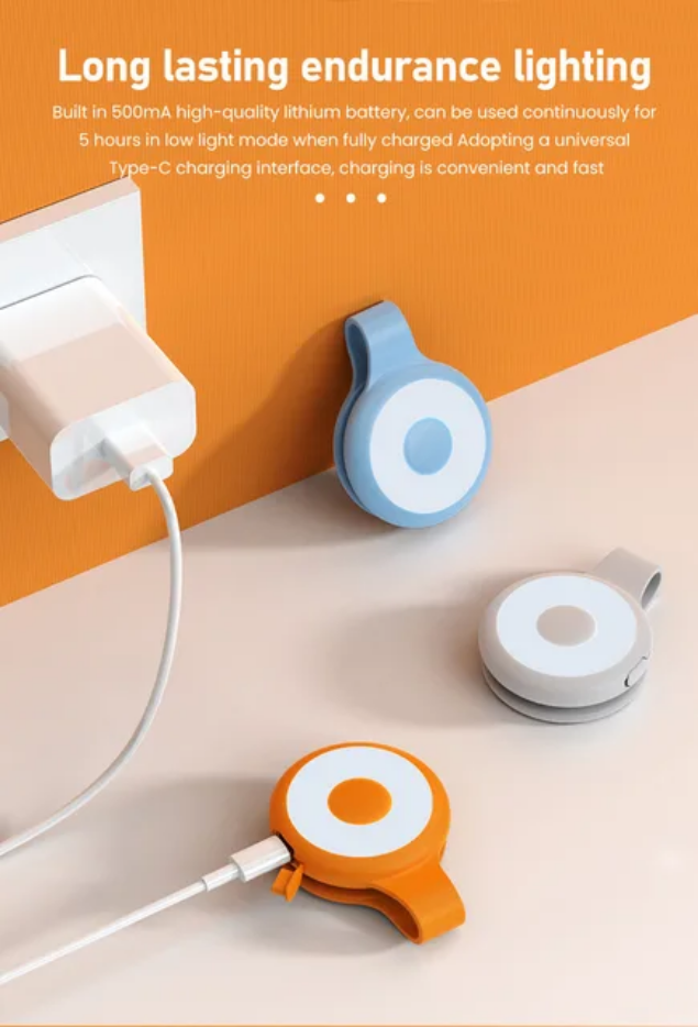 Magnetic Suction Lighting Fill Light Mini Portable Clip USB Rechargeable Dimmable Content Creation Light