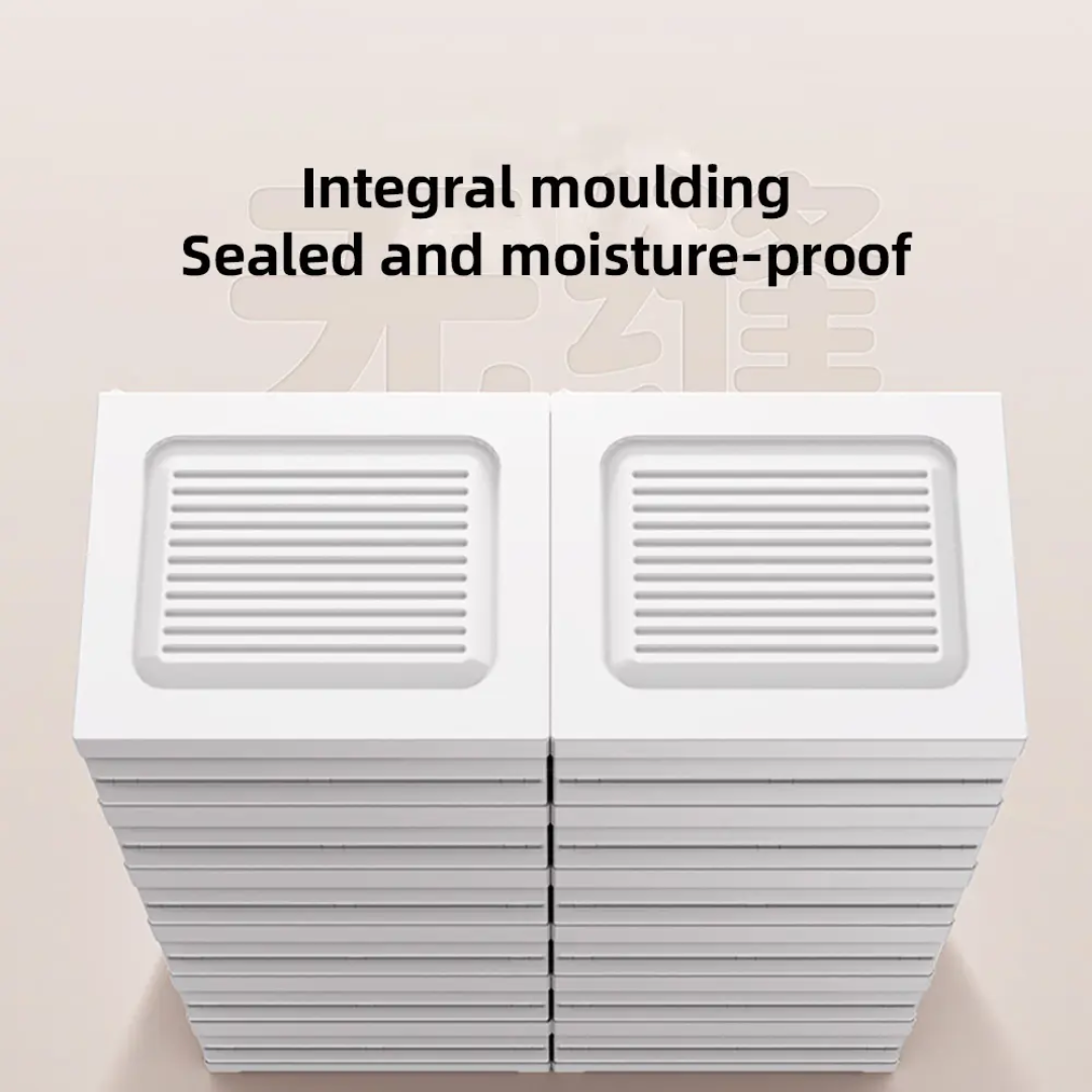 Portable ABS Material Original Myai Box Shoe Rack Foldable Stacking Storage Cabinet Moisture proof & Dustproof with Transparent Magnetic Door