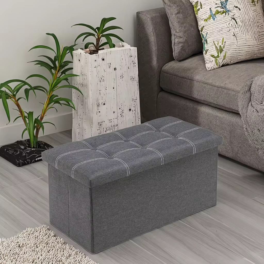2-in-1 Storage Bench – Hidden Ottoman Chest | Shoe Bench for Home | स्टोरेज बेन्च नेपाल