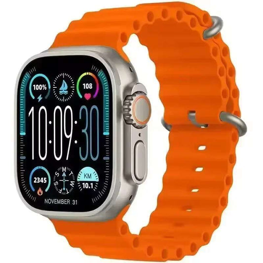 Listenmart Hello Watch 3 Smart Watches Amoled Display 4GB Memory Wireless Charging Full Touch Screen NFC BT Calling Features  Smartwatches