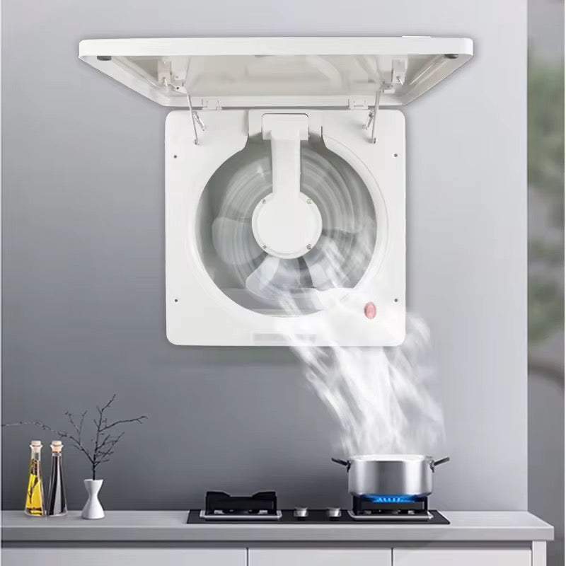 Super Exhaust Fan 100% Copper Motor High Power Full Metal 13 x 13 Inch Body Speed Control