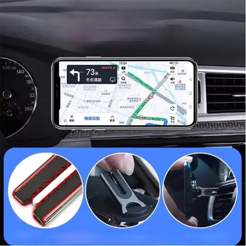 Hidden e Lighter All in One Car Phone Holder Cigarette Lighter Creative Ring Buckle Windproof Tungsten Wire USB Rechargeable Lighter