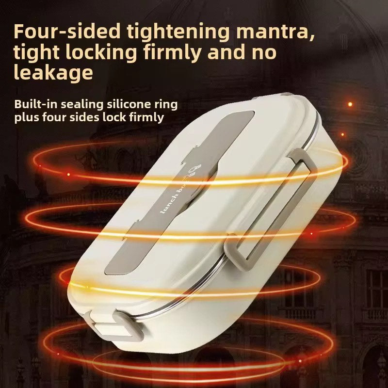 Leakproof Portable High Quality with Large Capacity Lunch Case Food Container Stainless Steel Bento Lunch Box With Cutlery Thermal Bag