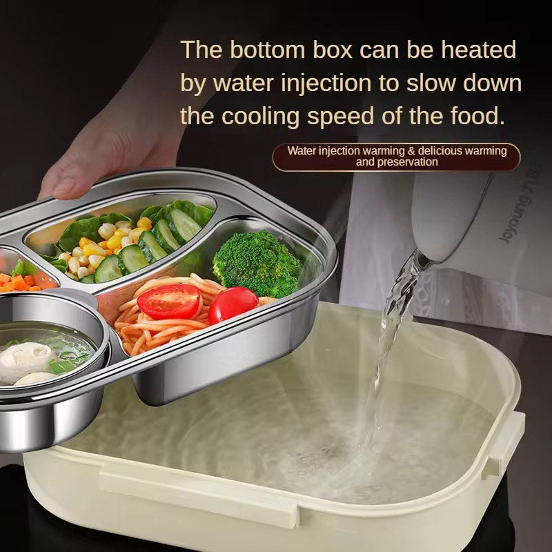 Leakproof Portable High Quality with Large Capacity Lunch Case Food Container Stainless Steel Bento Lunch Box With Cutlery Thermal Bag