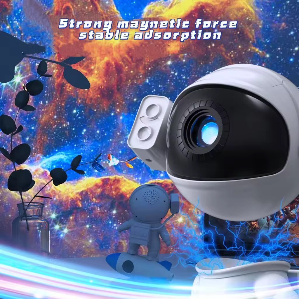 13 HD Cosmic Scenes Astronaut Galaxy Projector 4K Realistic Star Projection 360 RotationAdjustable ,Star Projection For Bedroom ,Night Light for Kids Adults Room/Party/Home Decor and For Gifts
