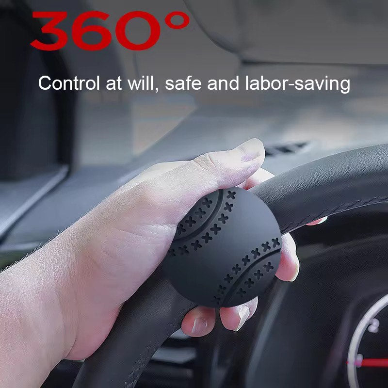 Portable Silicone Multifuntional 360 Degree Rotation Turning Car Steering Wheel Ball Spinner Booster