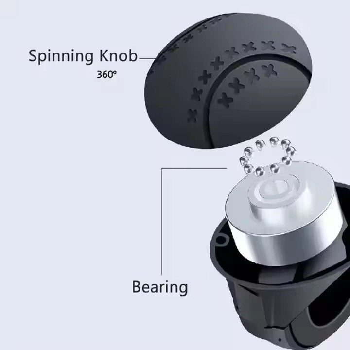 Portable Silicone Multifuntional 360 Degree Rotation Turning Car Steering Wheel Ball Spinner Booster