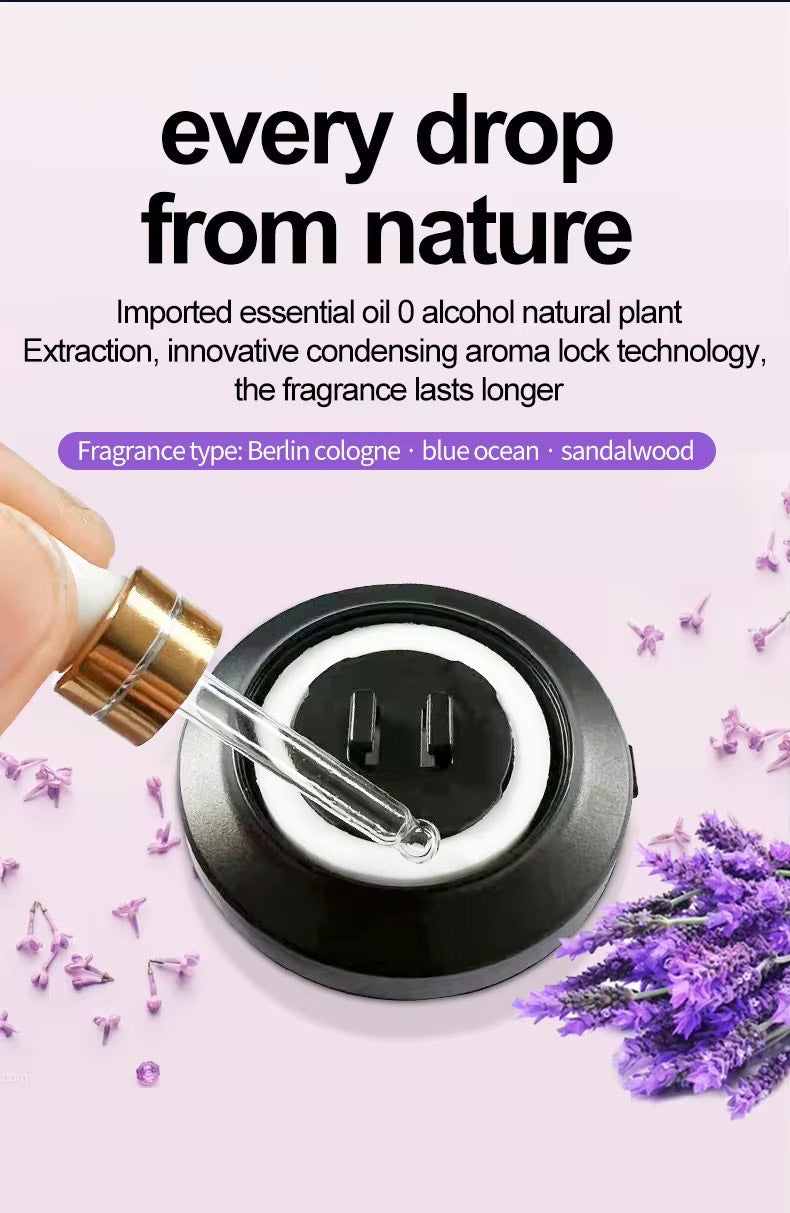 Car Aromatherapy Aroma Desktop Music Atmosphere Lamp Color Changing RGB Rhythm Light Perfume Light Fragrance Light Voice-Controlled Music