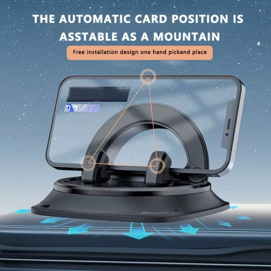360 degree Rotating Car Anti-Slip Mat Universal Dashboard Navigation Bracket Charger Combination Phone Holder