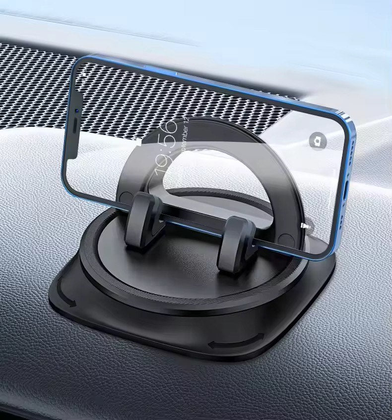 360 degree Rotating Car Anti-Slip Mat Universal Dashboard Navigation Bracket Charger Combination Phone Holder