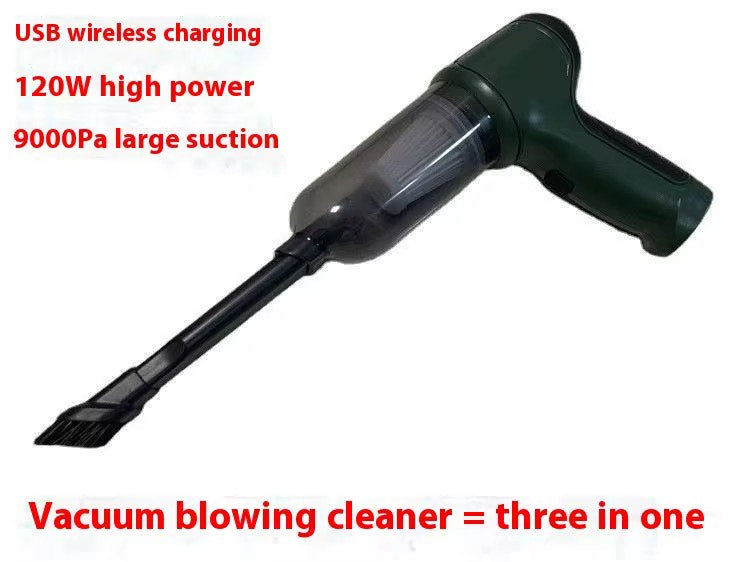 Multifunctional High Power Portable 3-in-One Wireless Car Vaccum Cleaner Small Household ABS Plastic Handheld Dust Blower Powerful integrated Blow Feature
