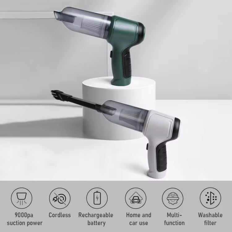 Multifunctional High Power Portable 3-in-One Wireless Car Vaccum Cleaner Small Household ABS Plastic Handheld Dust Blower Powerful integrated Blow Feature