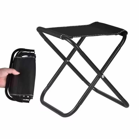 High Qyality Light Weight Portable Folding Stool/Camping Stool/Fishing BBQ Mazar Hiking Gardening And Beach With Carry Bag Pocket Chair