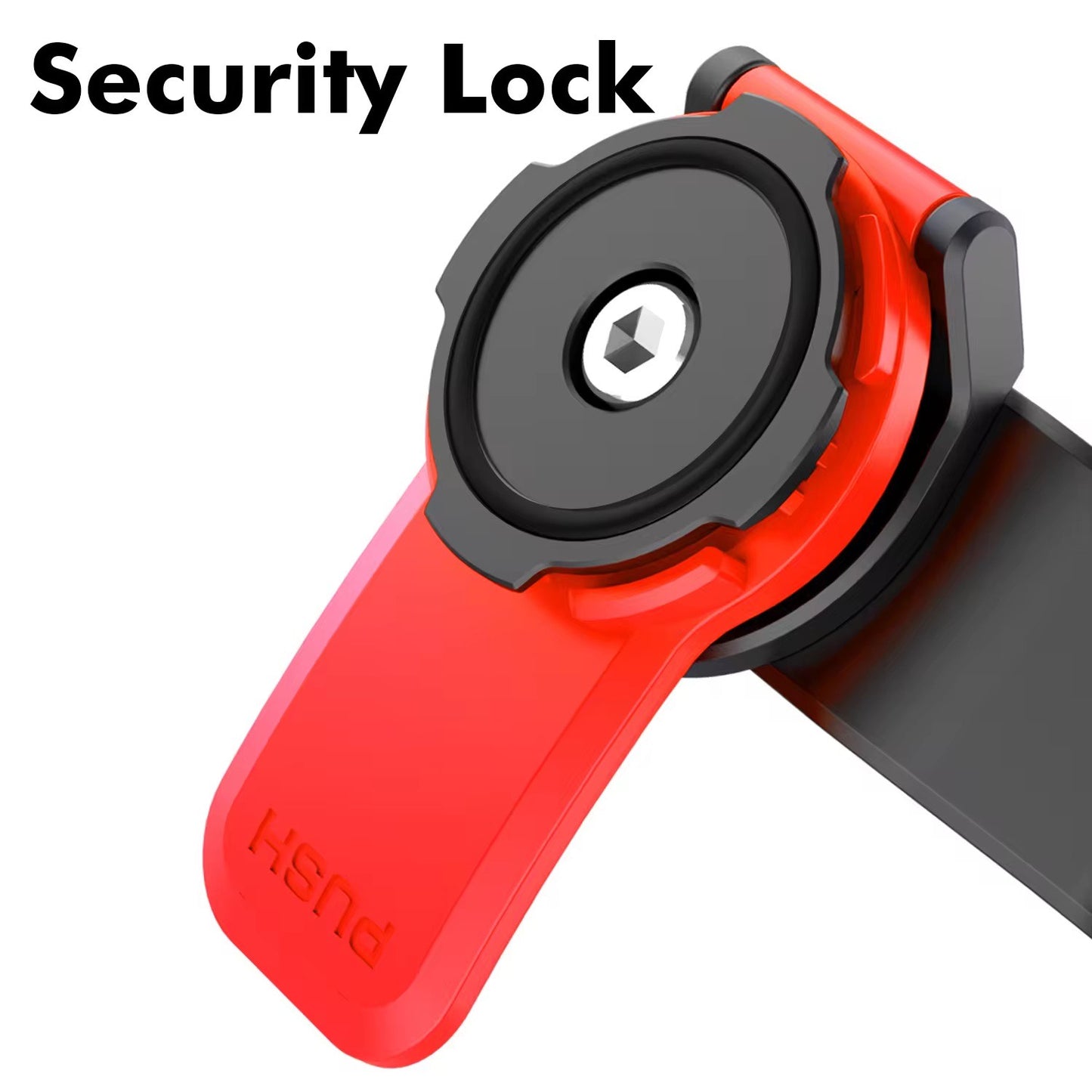 Quick Disassembly Bicycle Phone Holder Safety Riding Motorcycle Cradle Mobile Phone Mount Handlebar Flexible with Vibration Damper with Strong Paste Adapter