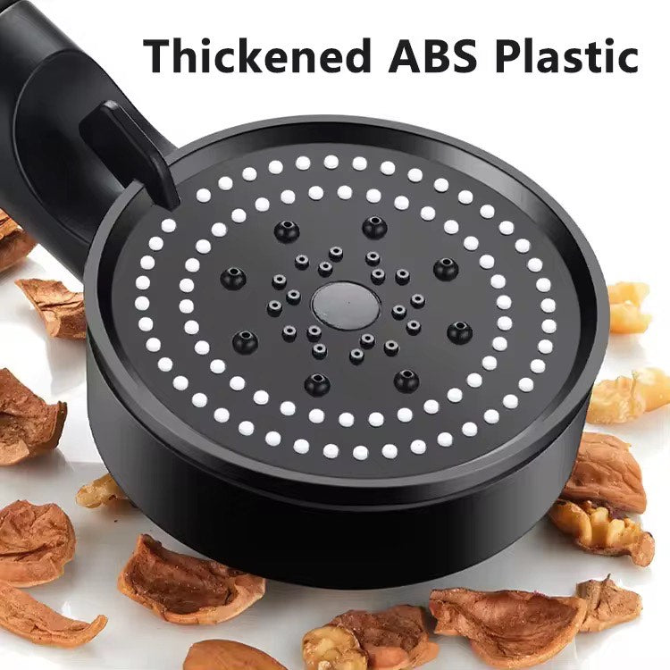 High Pressure Shower Head PP-Cotton Filter Purify Water One-Key Pause SPA Massage 5 Spray Settings Showerhead Bath Accessories