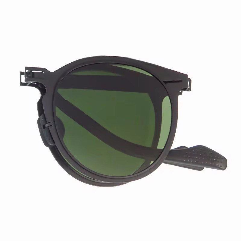 New Polarized Metal Folding Unisex Sunglasses For Driving Day and Night Photochromic Lens