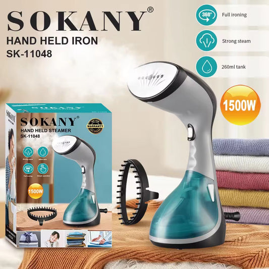 PowerSteam™ 260ML Handheld Garment Steamer – Fast-Heat, Wrinkle-Free Fabric Care for Home & Travel