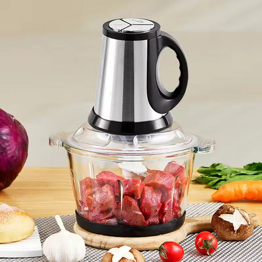 Multifunctional Double Speed 3L Meat Grinder 304 Stainless Steel meat Vegetables Electric Meat Grinder Chopper