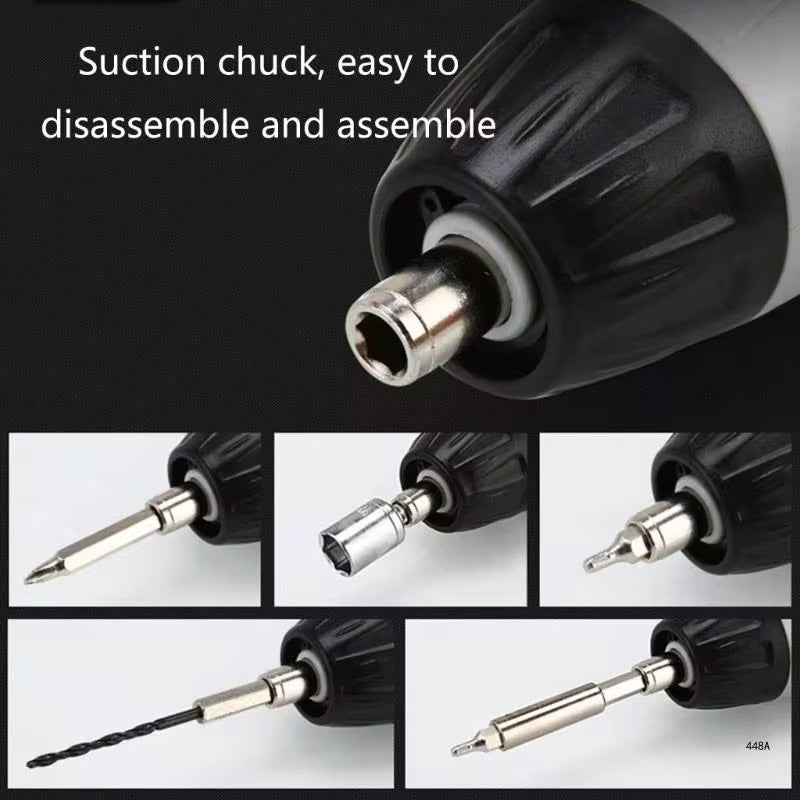 45 Pieces Portable 4.2V Rechargeable Electric Screwdriver Kit Handheld Cordless Power Drivers For Household  Furniture