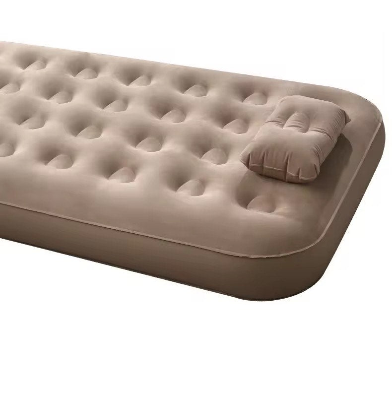 Modern Design Durable Inflatable Air Mattress Built-in Pump PVC Foldable for Outdoor Camping Hiking Beach Trips Bedroom Use