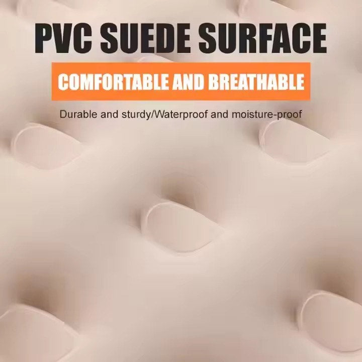 Modern (200*150*25) King Size PVC Inflatable Air Bed Self-Inflation  Waterproof  Built-in-Pump For Outdoor Camping and Indoor Use Comfortable Portable Air Bed